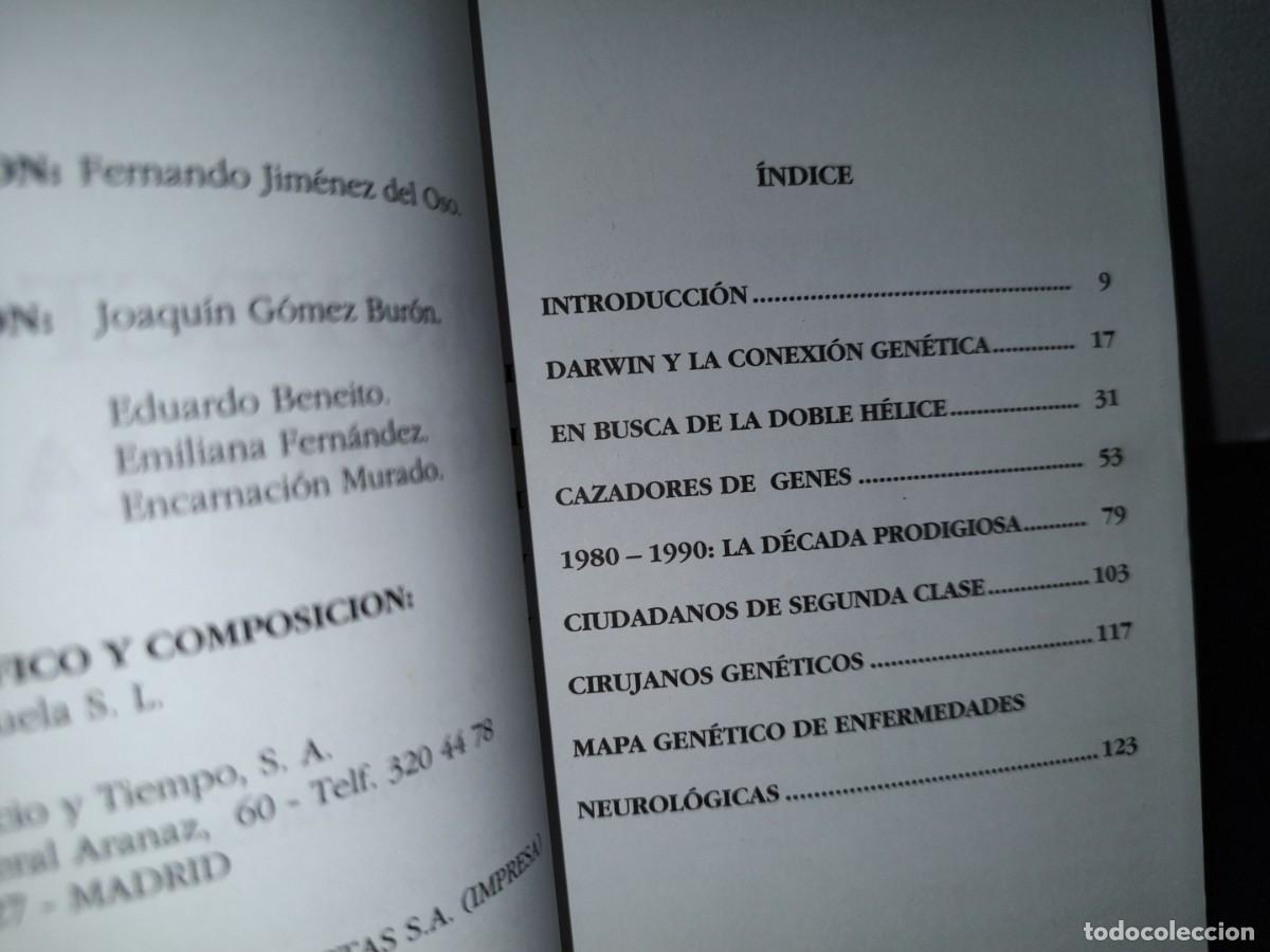 Libros de segunda mano: 41- BIBLIOTECA B&Aacute;SICA DE ESPACIO Y TIEMPO. PROYECTO GENOMA - DAVID RIBES - Foto 4