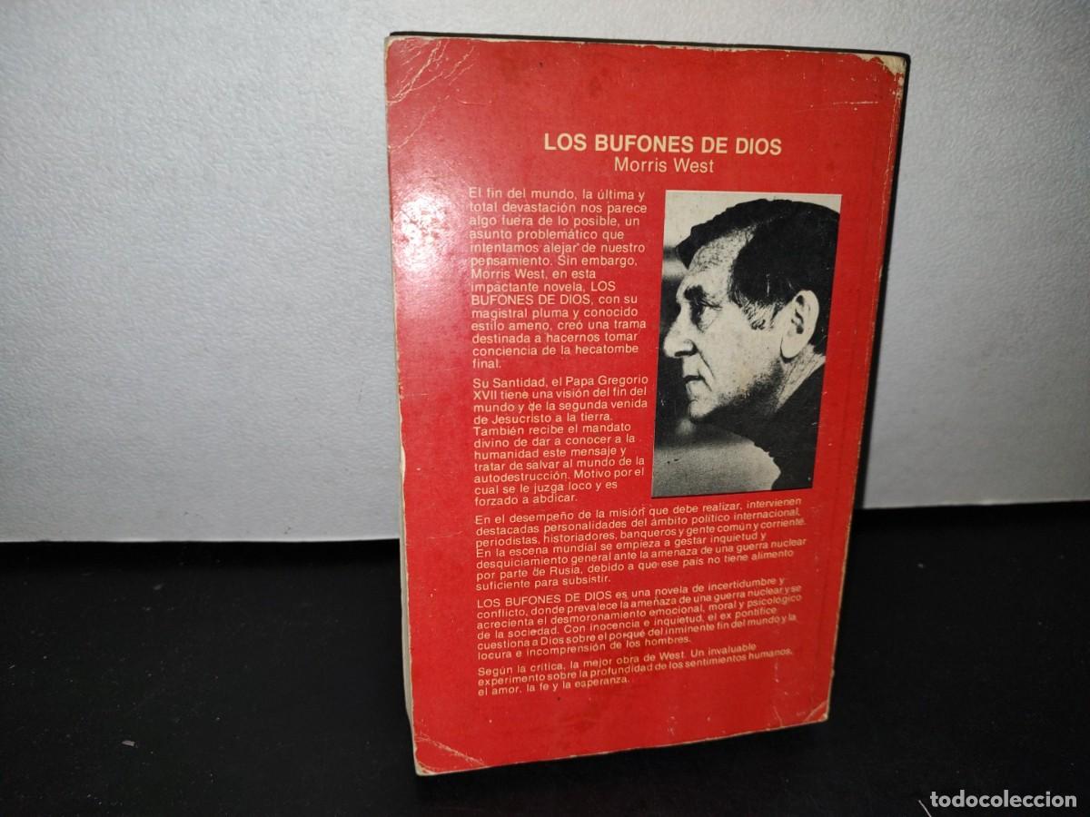 Libros de segunda mano: 41- LOS BUFONES DE DIOS - MORRIS WEST - PRIMERA EDICI&Oacute;N 1981 - Foto 3