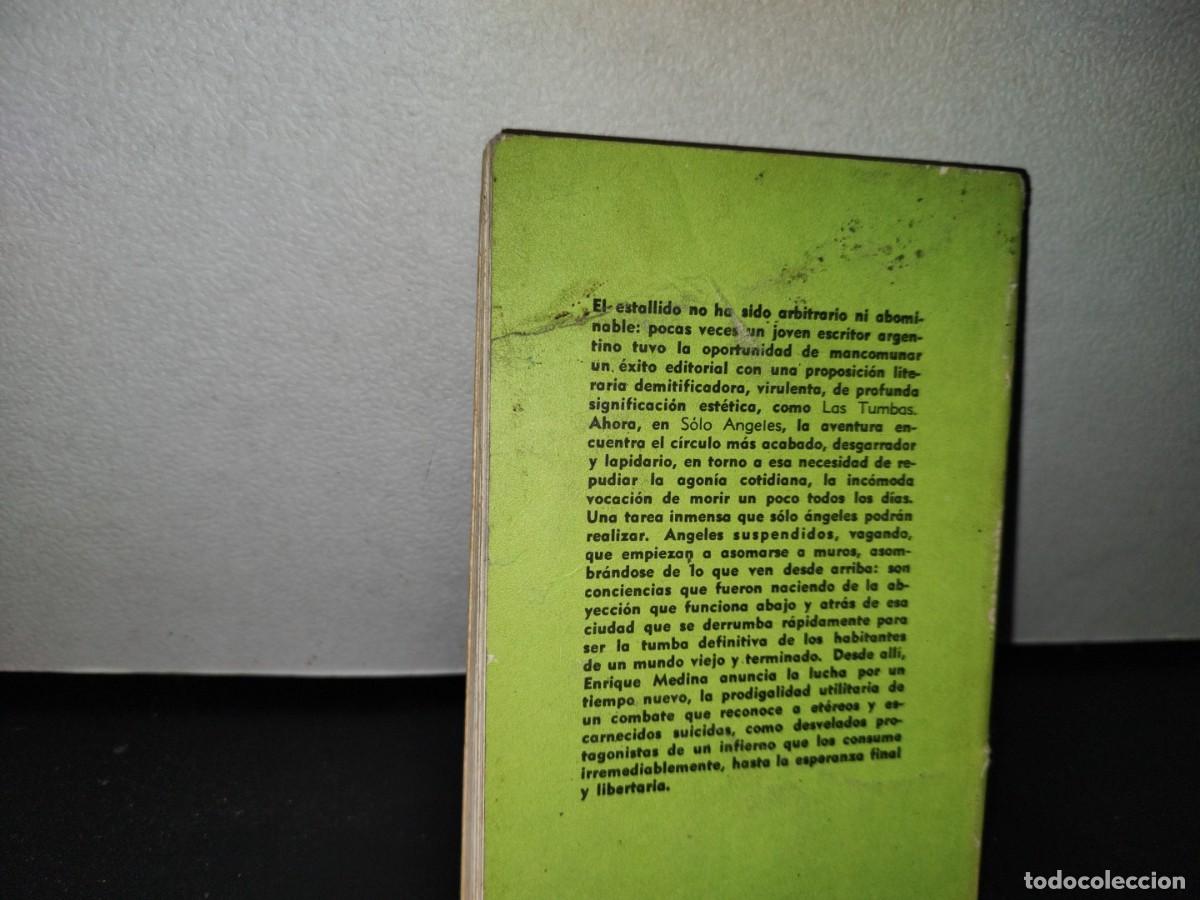 Libros de segunda mano: 41- S&Oacute;LO &Aacute;NGELES - ENRIQUE MEDINA - Foto 3