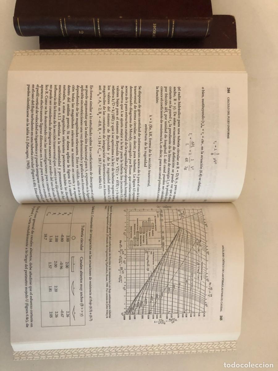 Libros de segunda mano: HIDR&Aacute;ULICA DE CANALES EDUARDO NAUDASCHER - Foto 4