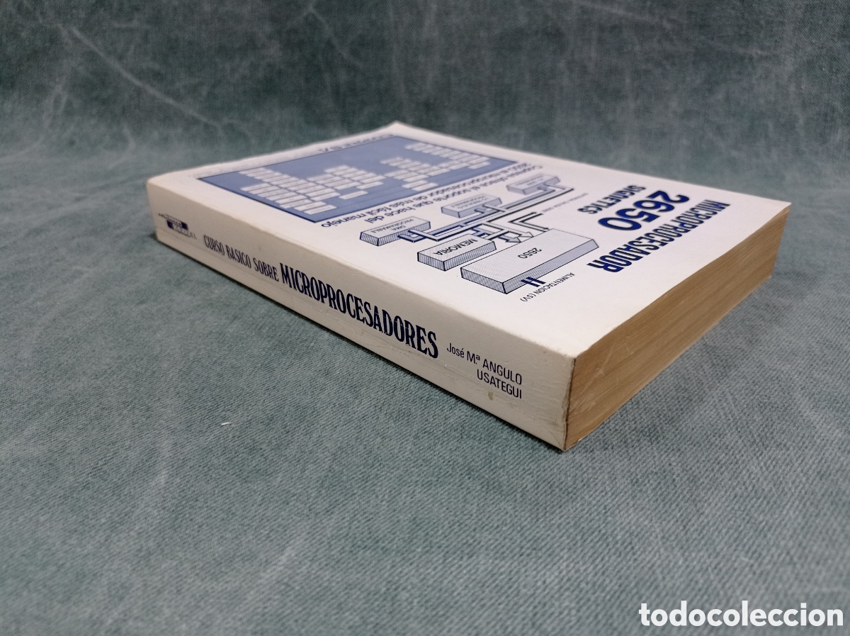 Libros de segunda mano: CURSO B&Aacute;SICO SOBRE MICROPROCESADORES - JOS&Eacute; M&ordf; ANGULO USATEGUI - ED. CEDEL - 1977 - INFORM&Aacute;TICA - Foto 3