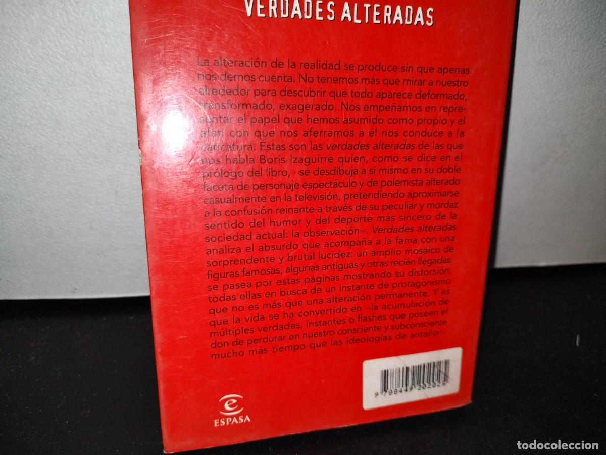Libros de segunda mano: 41- VERDADES ALTERADAS - BORIS IZAGUIRRE - Foto 3