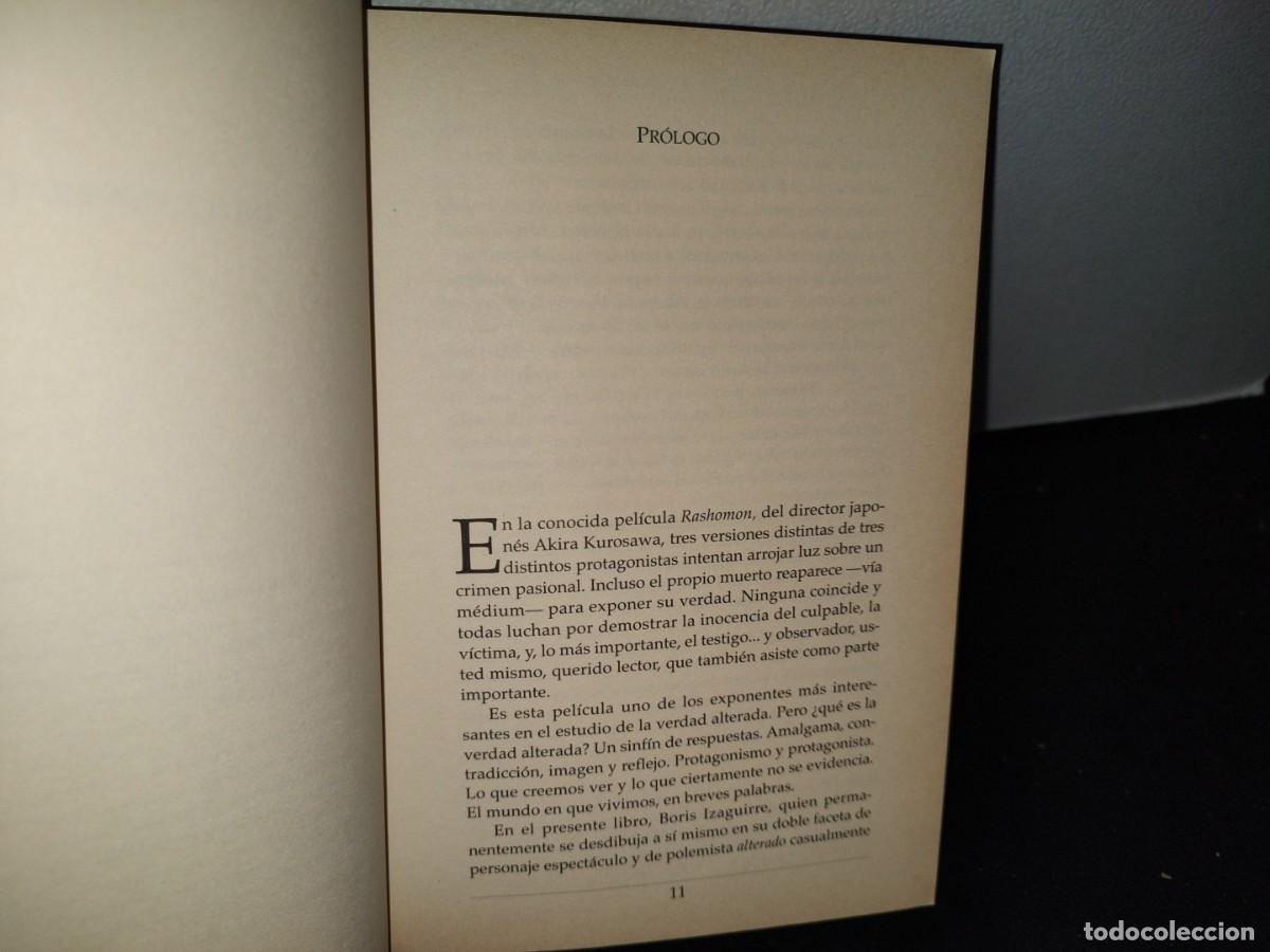 Libros de segunda mano: 41- VERDADES ALTERADAS - BORIS IZAGUIRRE - Foto 6
