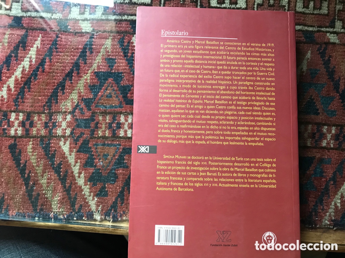 Libros de segunda mano: Epistolario. Am&eacute;rico Castro y Marcel Bataillon. BN. Como nuevo - Foto 3