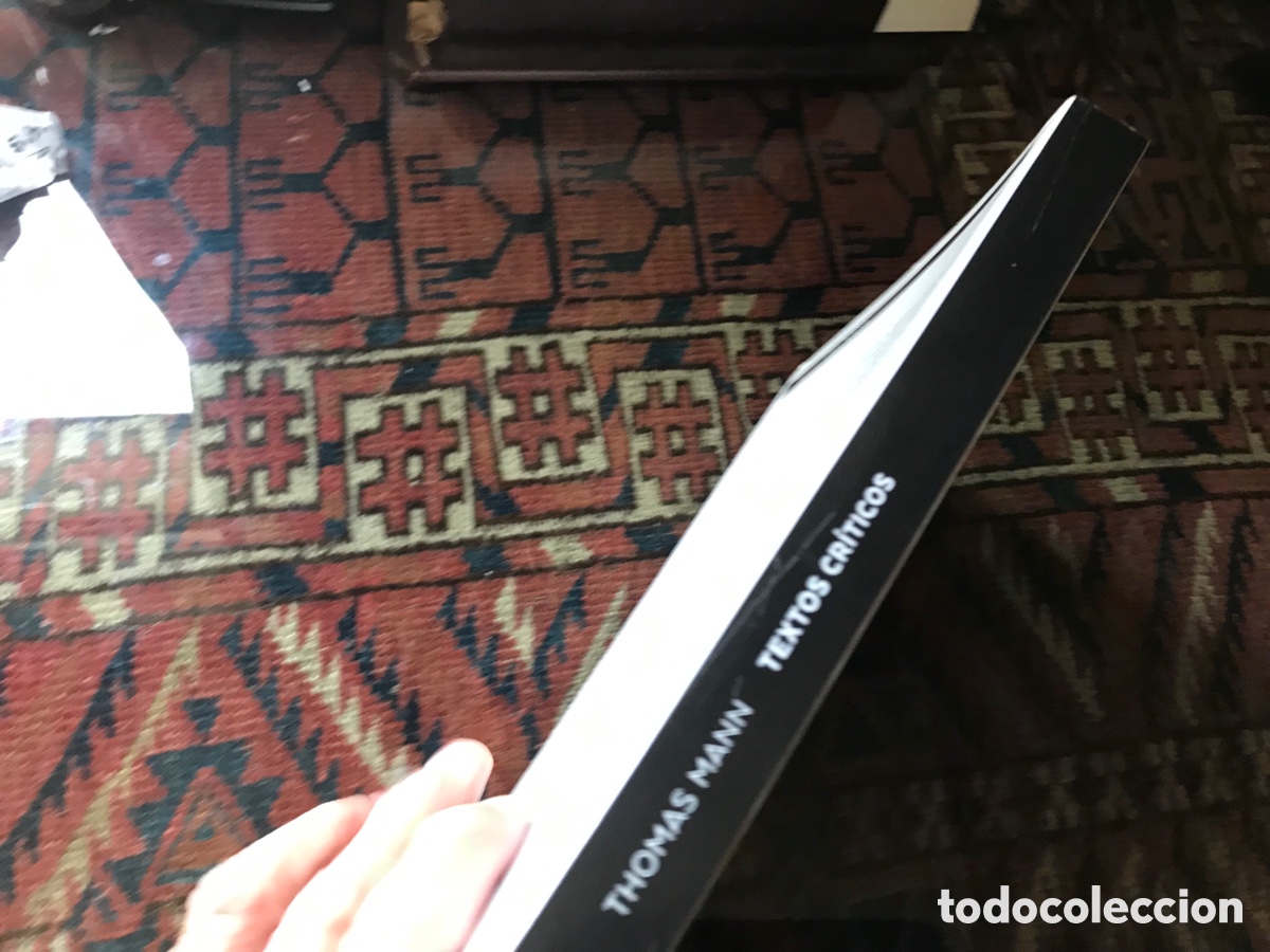 Libros de segunda mano: Textos cr&iacute;ticos. Thomas Mann. Navona. Como nuevo - Foto 2