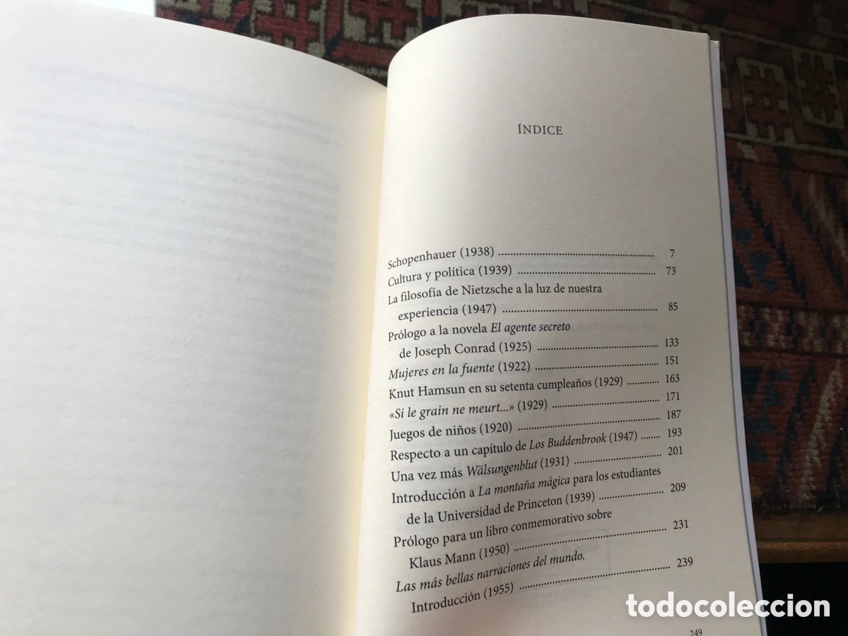 Libros de segunda mano: Textos cr&iacute;ticos. Thomas Mann. Navona. Como nuevo - Foto 4