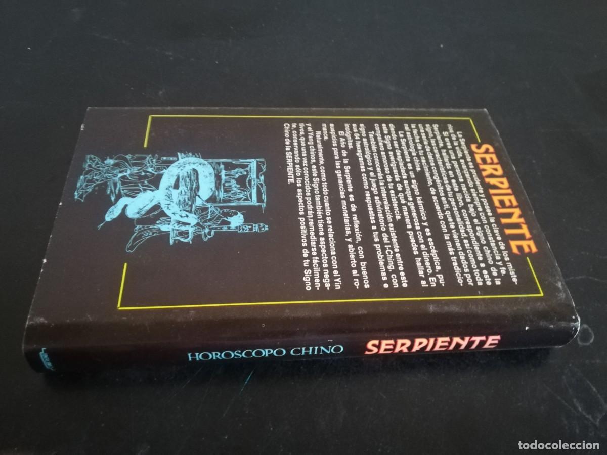 Libros de segunda mano: HOROSCOPO CHINO SERPIENTE / AP504 / IBERLIBRO - Foto 2
