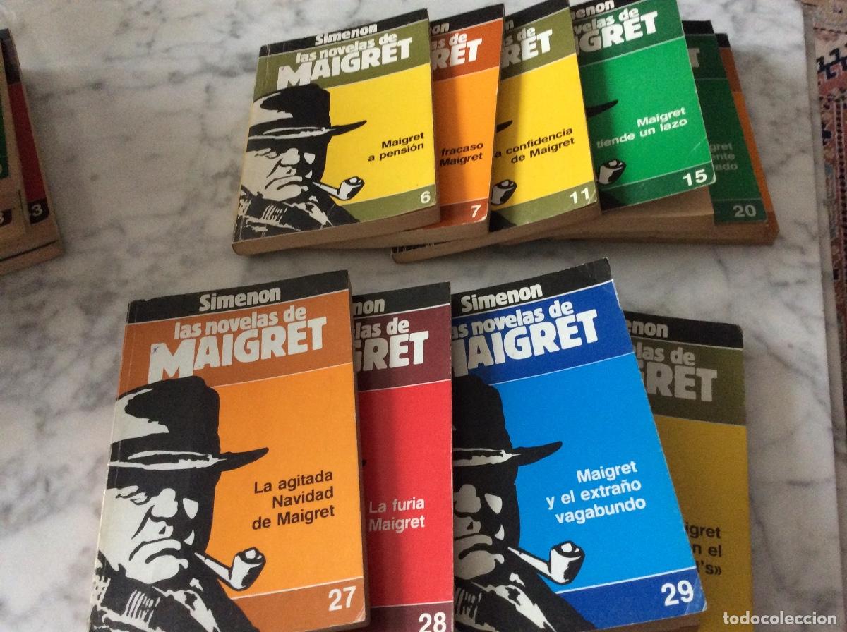 Libros de segunda mano: LOTE DE 10 NOVELAS DE MAIGRET - SIMENON - Foto 2