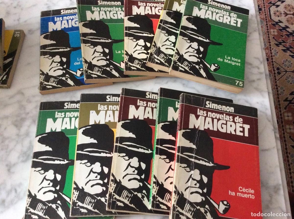Libros de segunda mano: LOTE DE 10 NOVELAS DE MAIGRET - SIMENON (2) - Foto 2