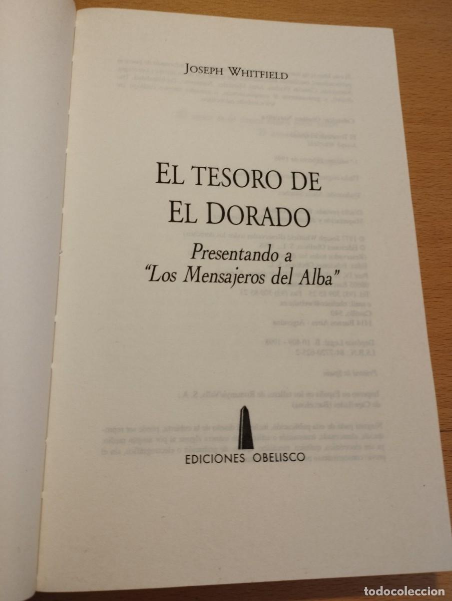 Libros de segunda mano: EL TESORO DE EL DORADO (JOSEPH WHITFIELD) - Foto 2