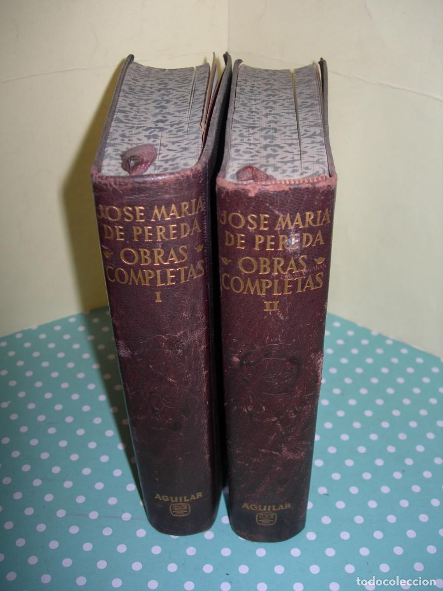 Libros de segunda mano: JOS&Eacute; MAR&Iacute;A DE PEREDA / OBRAS COMPLETAS / 2 TOMOS / - Foto 1