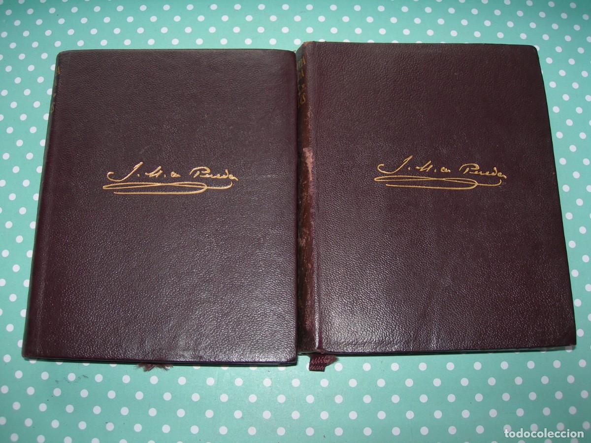 Libros de segunda mano: JOS&Eacute; MAR&Iacute;A DE PEREDA / OBRAS COMPLETAS / 2 TOMOS / - Foto 2