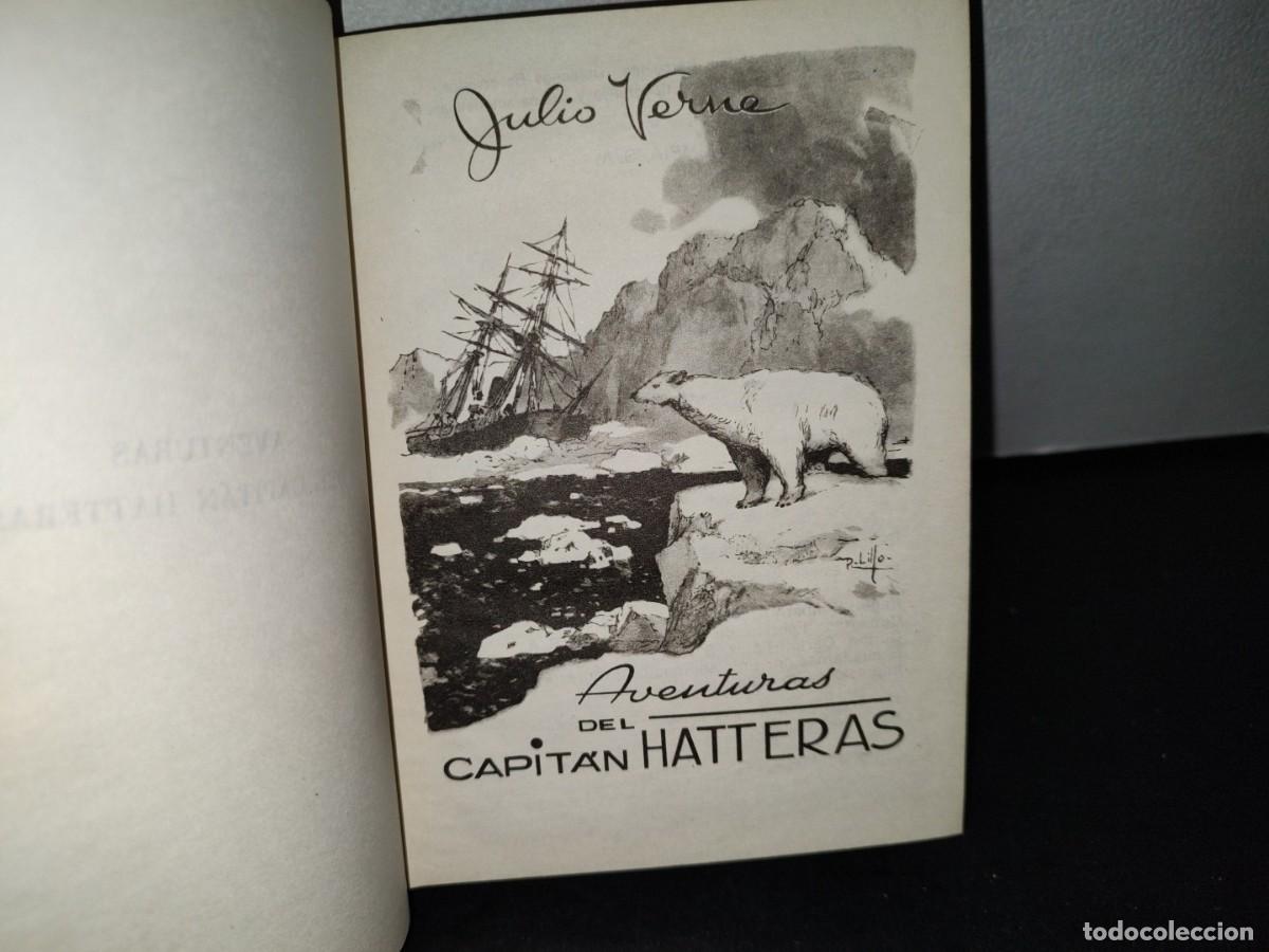 Libros de segunda mano: 41- JULIO VERNE. AVENTURAS DEL CAPIT&Aacute;N HATTERAS - Foto 3