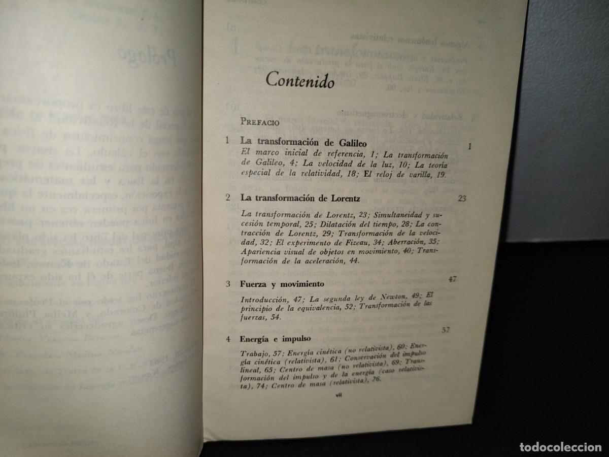 Libros de segunda mano: 41- INTRODUCCI&Oacute;N A LA TEOR&Iacute;A ESPECIAL DE LA RELATIVIDAD - ROBERT KATZ - Foto 4