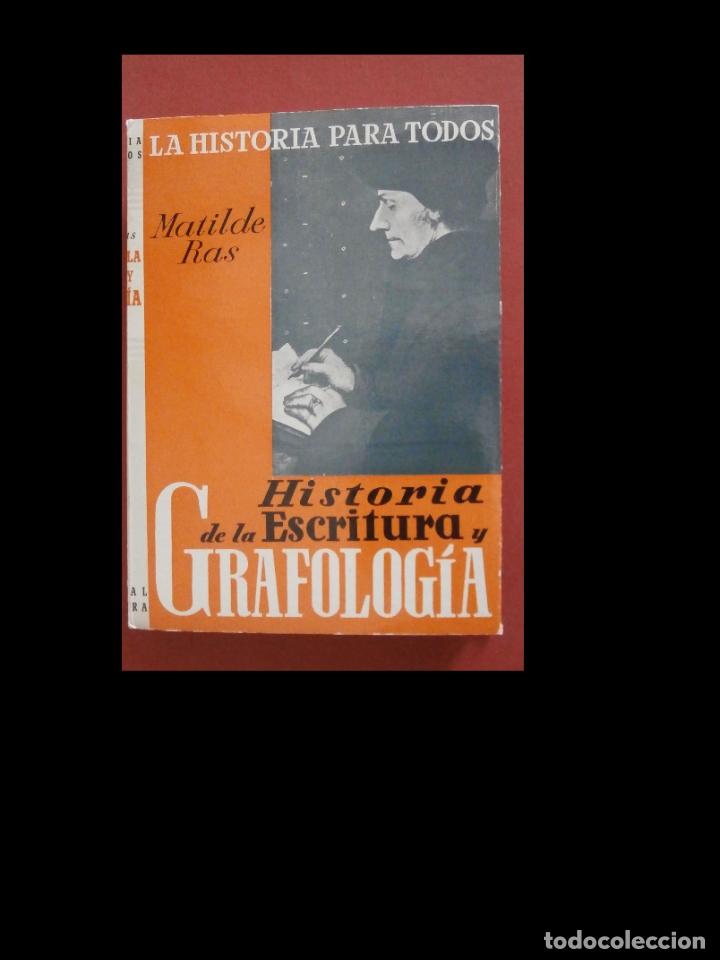 Libros de segunda mano: Historia de la escritura y grafologia. Matilde Ras - Foto 1