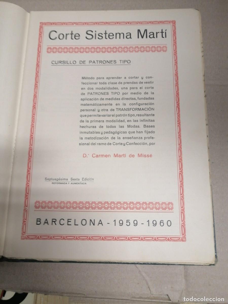 Libros de segunda mano: LIBRO CORTE SISTEMA MARTI - PATRONES TIPO - Foto 2