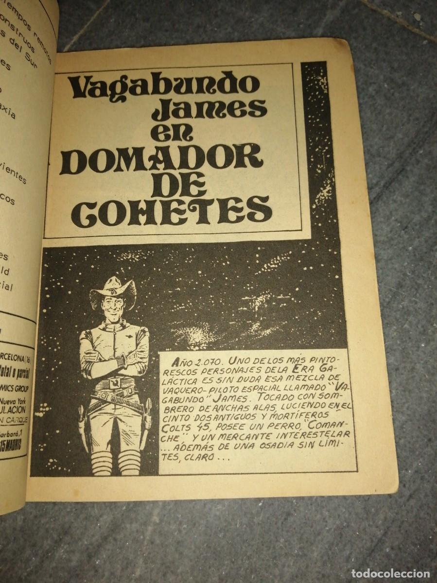 Libros de segunda mano: Libro comics El domador de cohetes secciones v&eacute;rtice - Foto 2