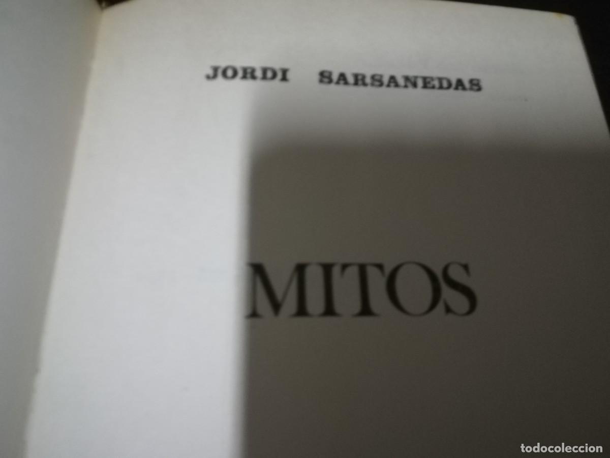 Libros de segunda mano: MITOS / JORDI SARSANEDAS / CMA21B / TABER - Foto 6