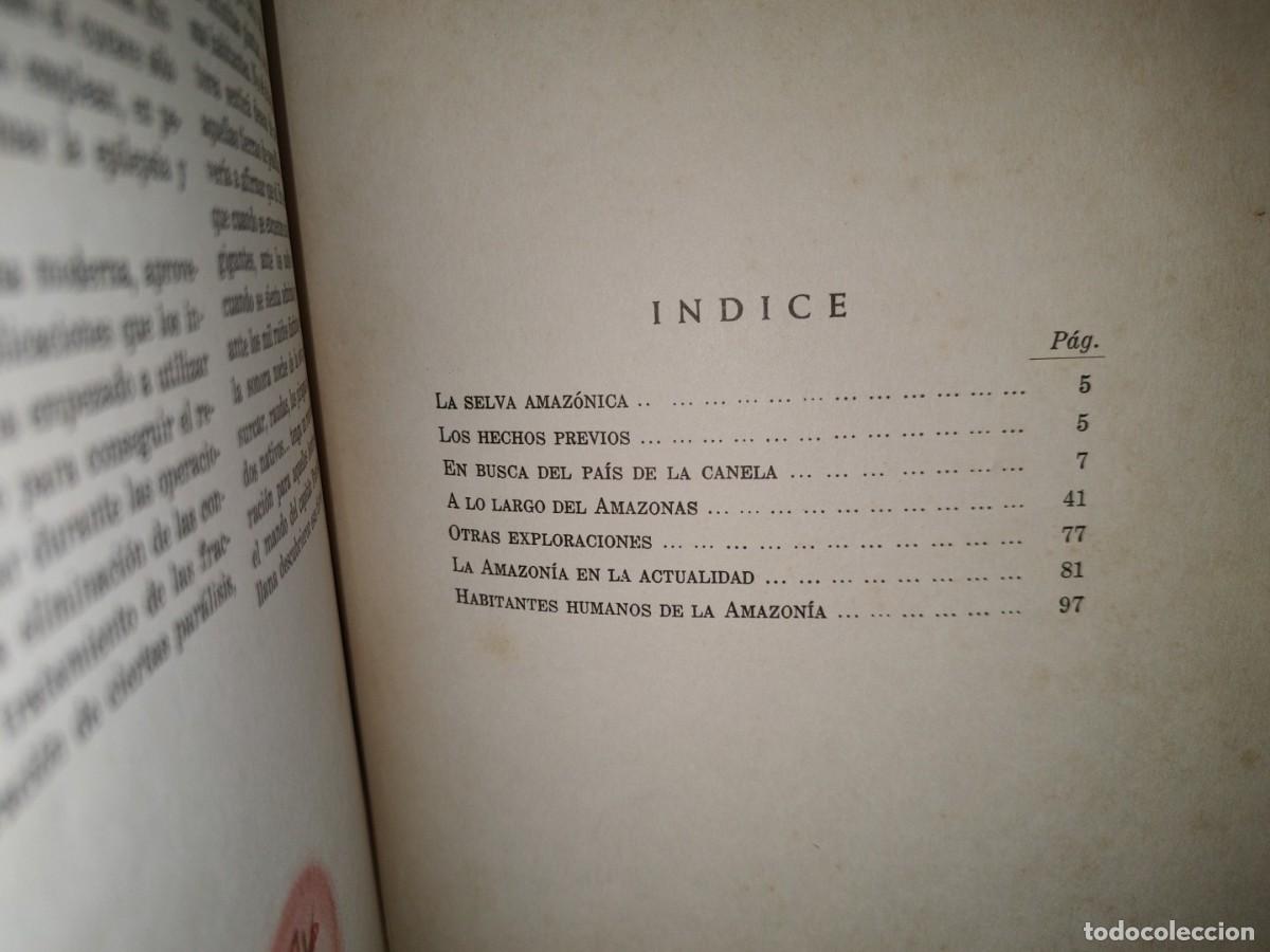 Libros de segunda mano: 42- EXPLORACIONES DEL AMAZONAS - LUIS ESCOLAR BARE&Ntilde;O - 1969 - Foto 5