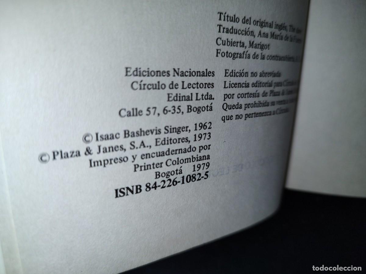 Libros de segunda mano: 42- EL ESCLAVO - ISAAC BASHEVIS - 1973 - Foto 3
