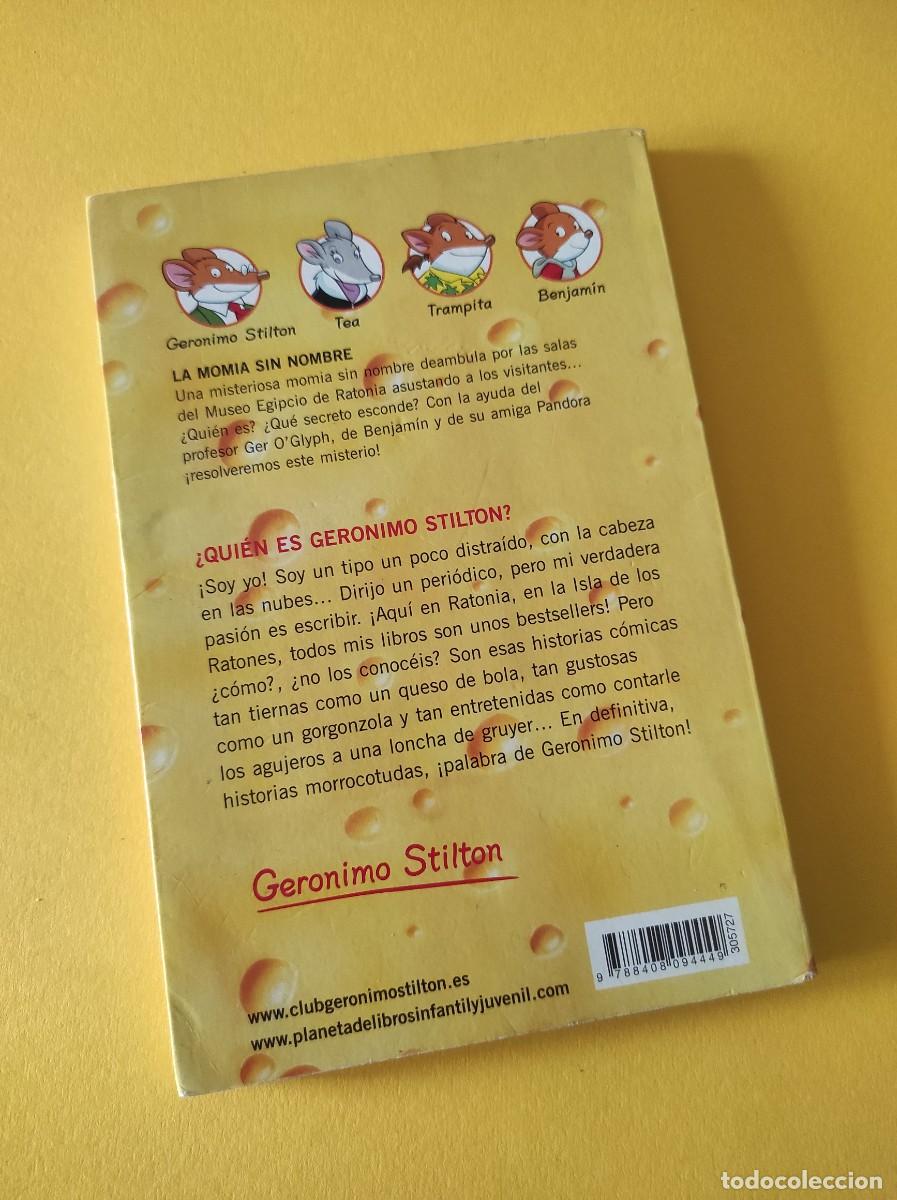 Libros de segunda mano: LA MOMIA SIN NOMBRE - Geronimo Stilton - Foto 3