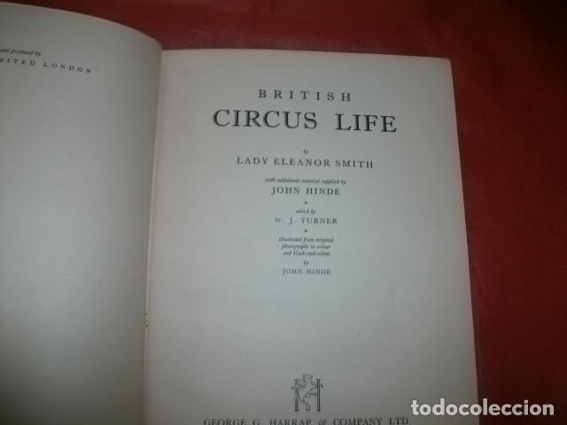 Libros de segunda mano: BRITISH CIRCUS LIFE - ELEANOR SMITH (CIRCO) - Foto 1