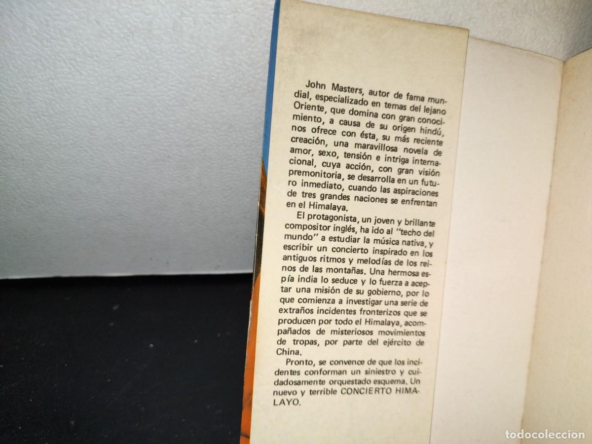 Libros de segunda mano: 42- EL CONCIERTO HIMALAYO - JOHN MASTERS - 1980 - Foto 4