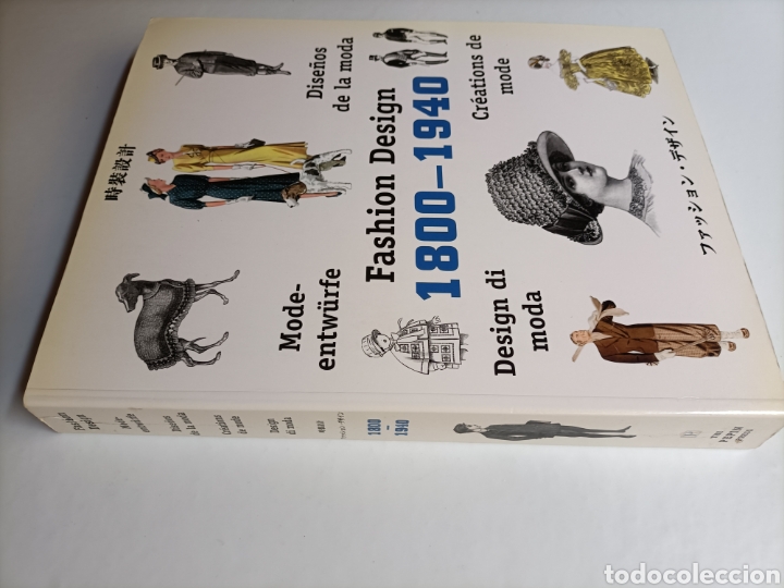 Libros de segunda mano: Fashion Design 1800 1940 . Dise&ntilde;os de la moda ..... Arte moda