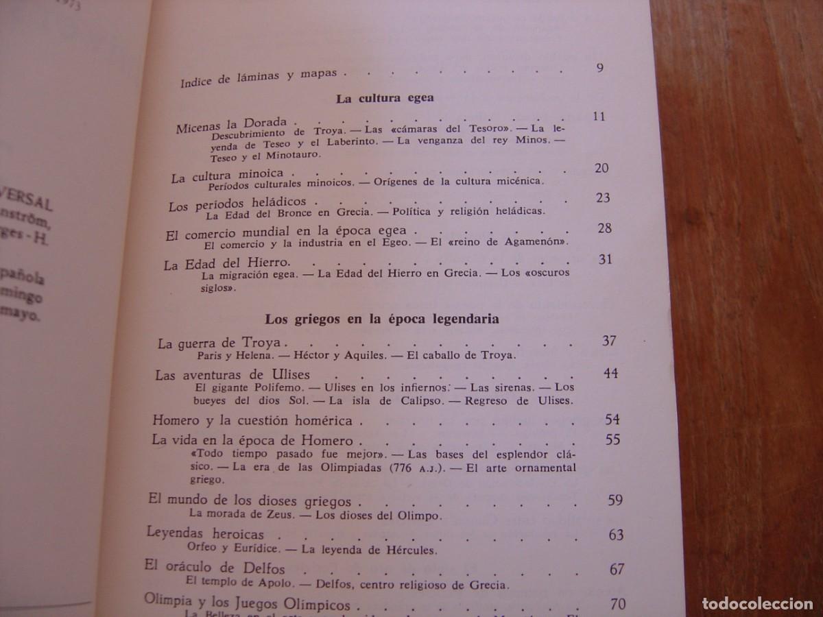 Libros de segunda mano: GRECIA. HISTORIA UNIVERSAL. DAIMON. 1972 - Foto 5