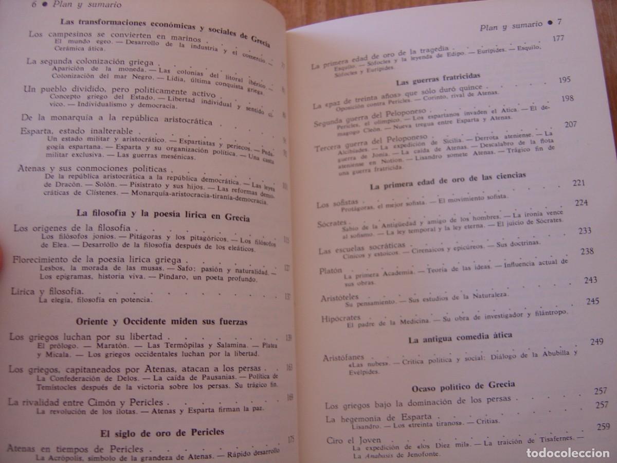 Libros de segunda mano: GRECIA. HISTORIA UNIVERSAL. DAIMON. 1972 - Foto 6
