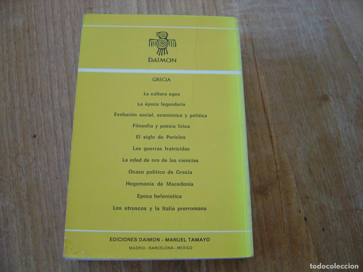 Libros de segunda mano: GRECIA. HISTORIA UNIVERSAL. DAIMON. 1972 - Foto 9