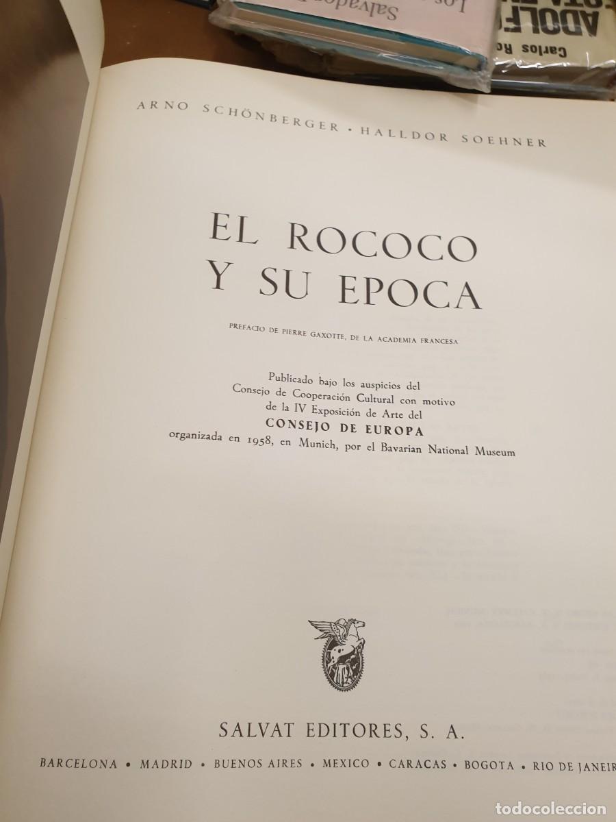 Libros de segunda mano: El Rococo y su epoca. libro de gran formato muy ilustrado - Foto 1