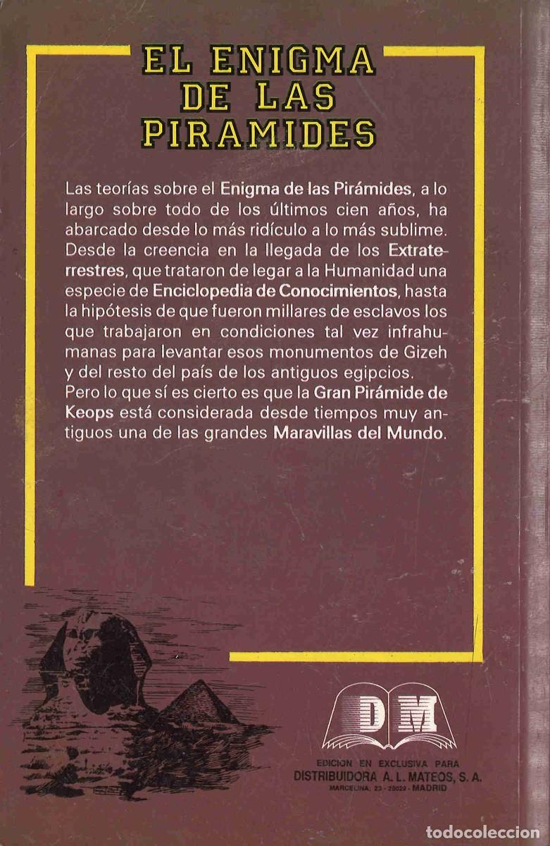 Libros de segunda mano: El enigma de las pir&aacute;mides. Franz Berman. 1998 - Foto 2