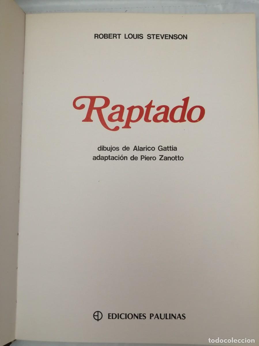 Libros de segunda mano: RAPTADO (PRIMERA EDICI&Oacute;N, TAPA DURA) - Foto 6