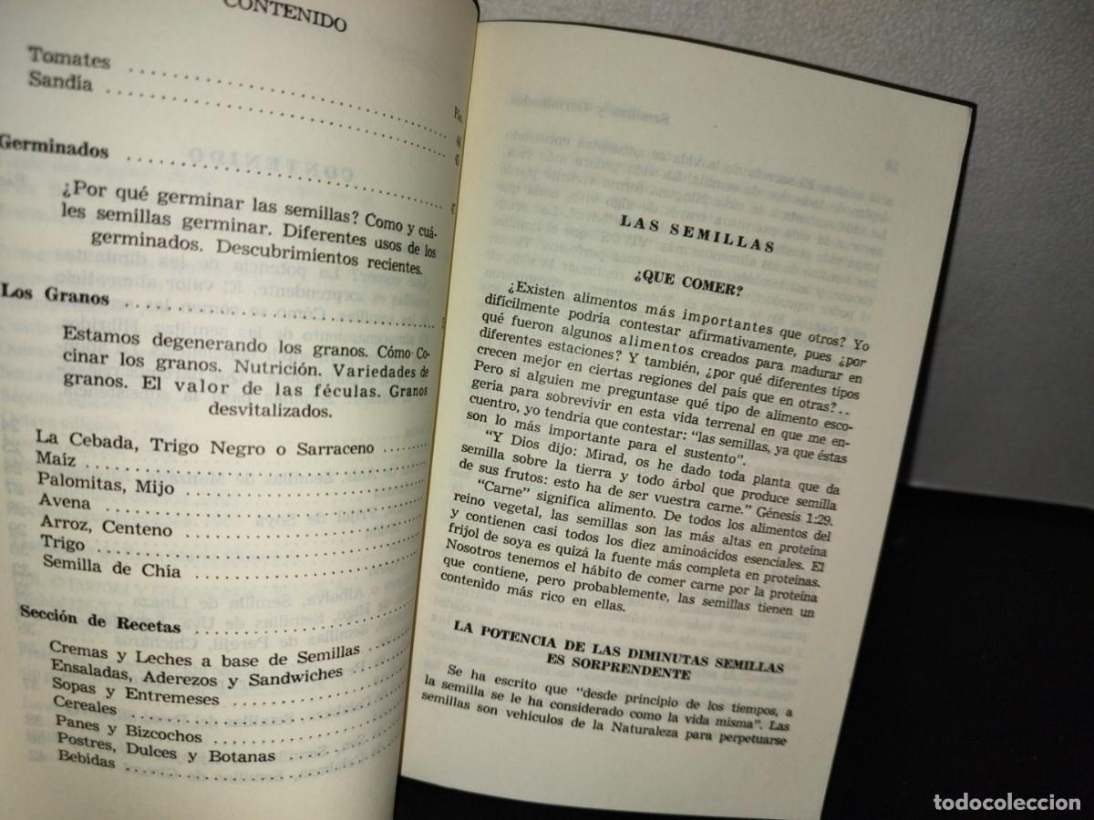 Libros de segunda mano: 43- SEMILLAS Y GERMINADOS - DR. BERNARD JENSEN - Foto 5