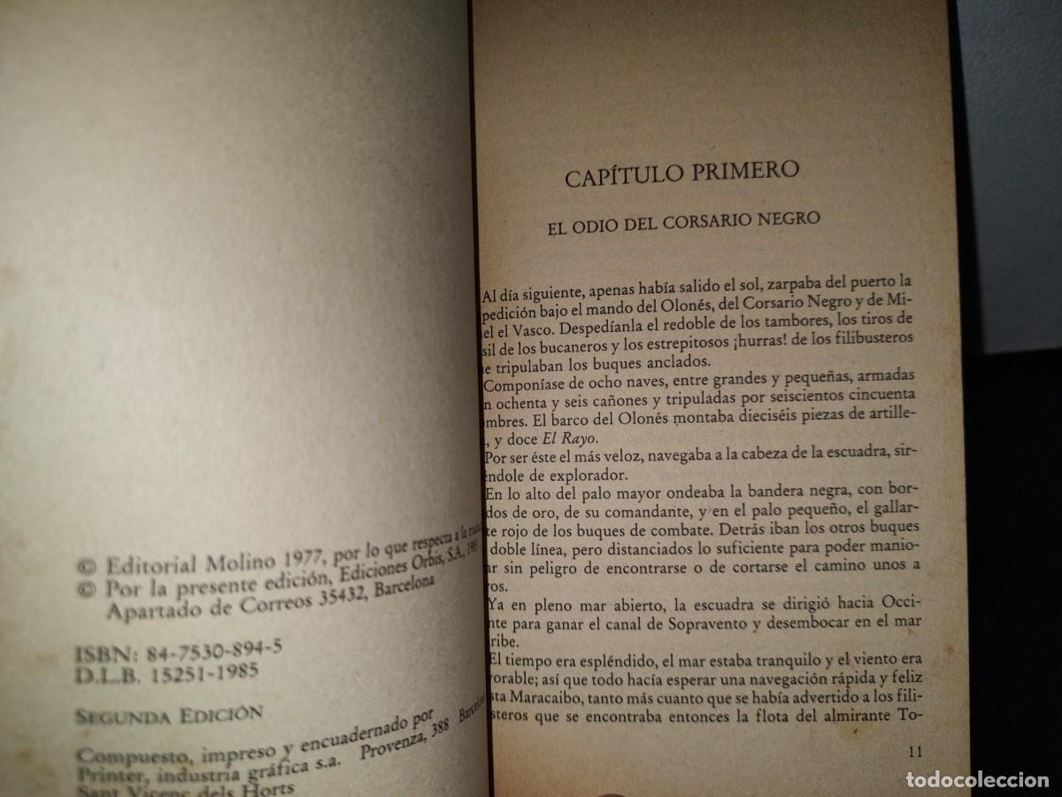 Libros de segunda mano: 43- LA VENGANZA - EMILIO SALGARI - Foto 4