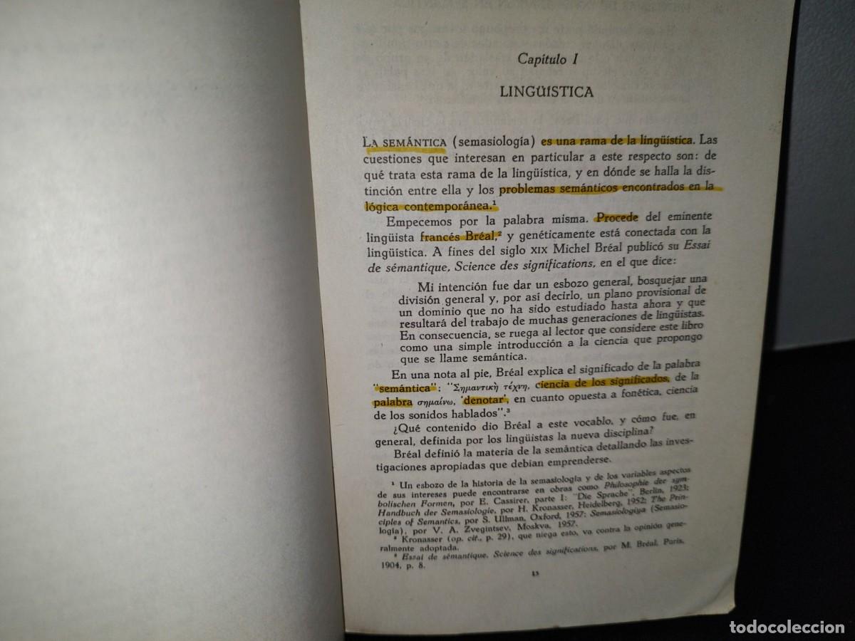 Libros de segunda mano: 43- INTRODUCCI&Oacute;N A LA SEM&Aacute;NTICA - ADAM SCHAFF - Foto 6