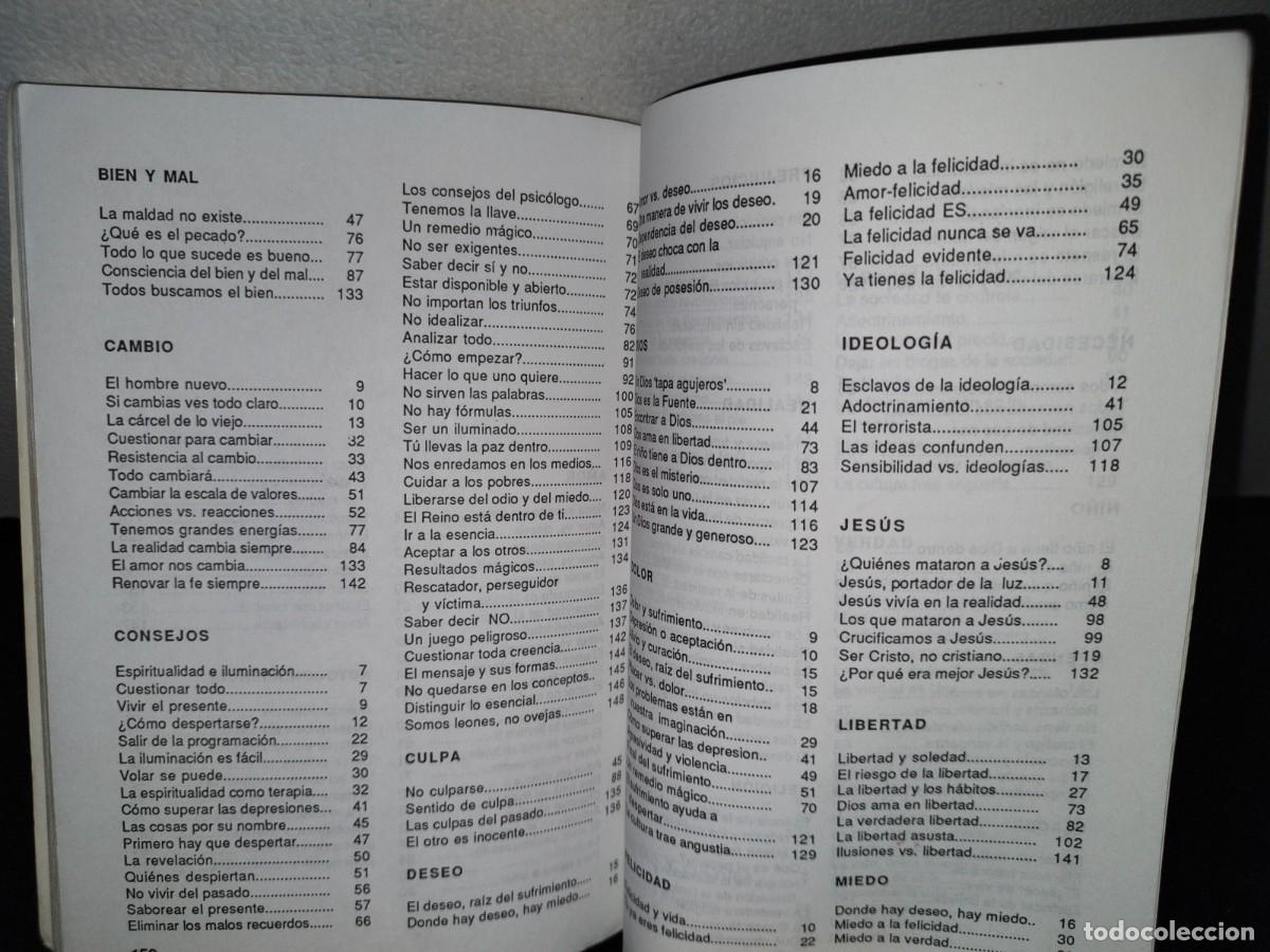 Libros de segunda mano: 43- AUTOLIBERACI&Oacute;N INTERIOR - ANTHONY DE MELLO - Foto 4