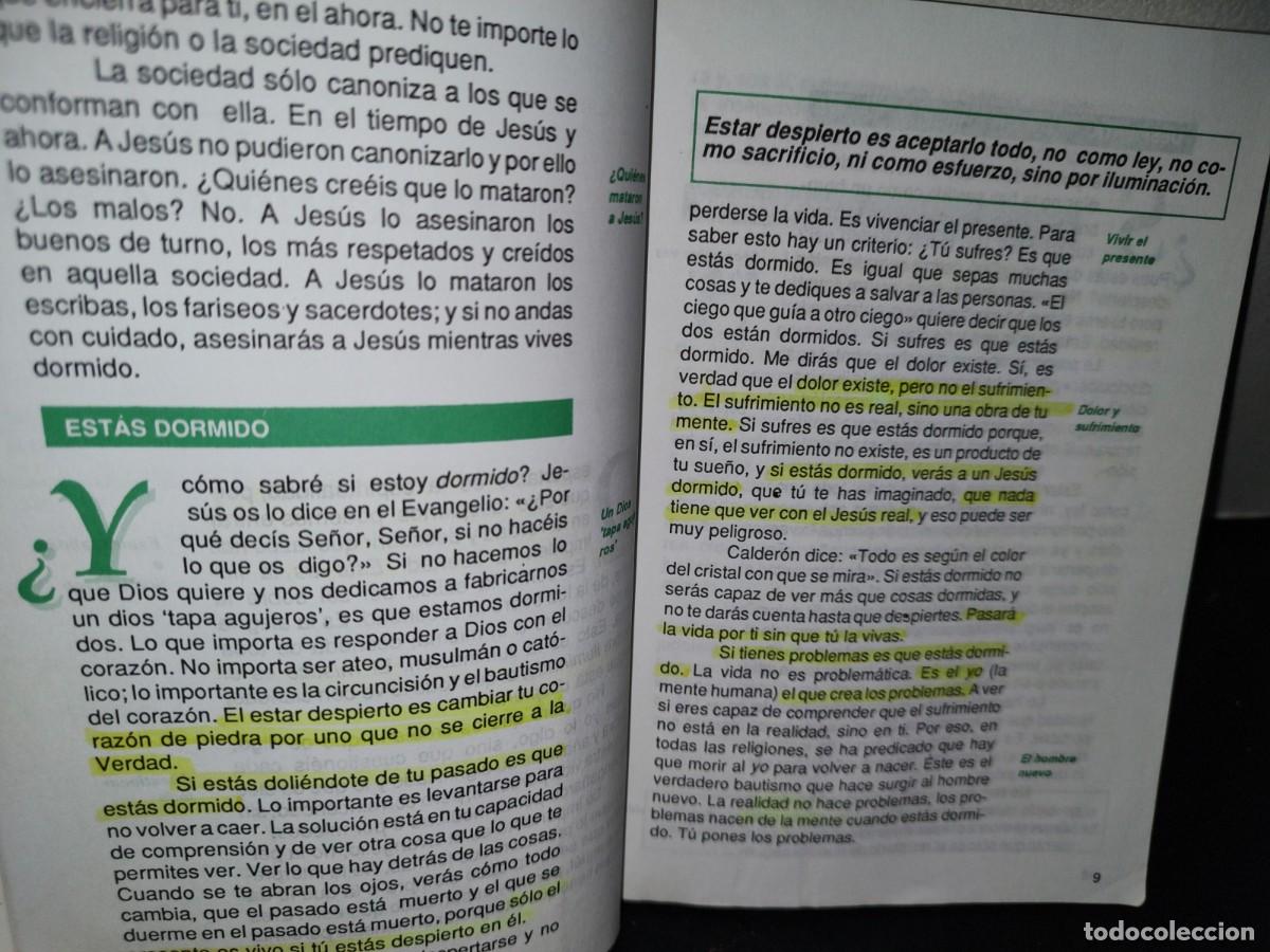 Libros de segunda mano: 43- AUTOLIBERACI&Oacute;N INTERIOR - ANTHONY DE MELLO - Foto 7