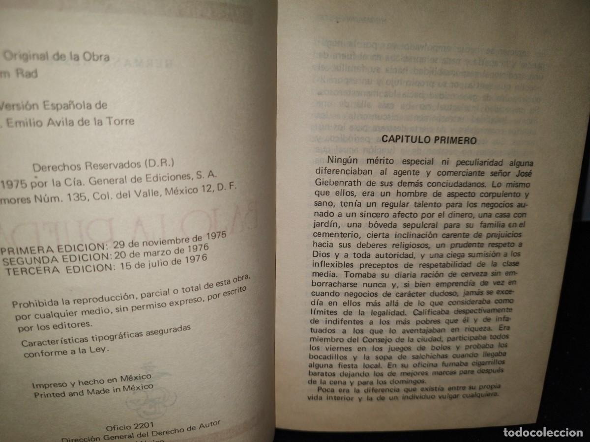 Libros de segunda mano: 43- BAJO LA RUEDA - HERMAN HESSE - Foto 4