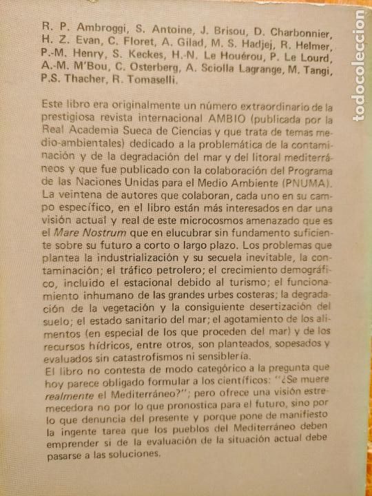 Libros de segunda mano: ECOLOGIA , EL MEDITERRANEO - Foto 4