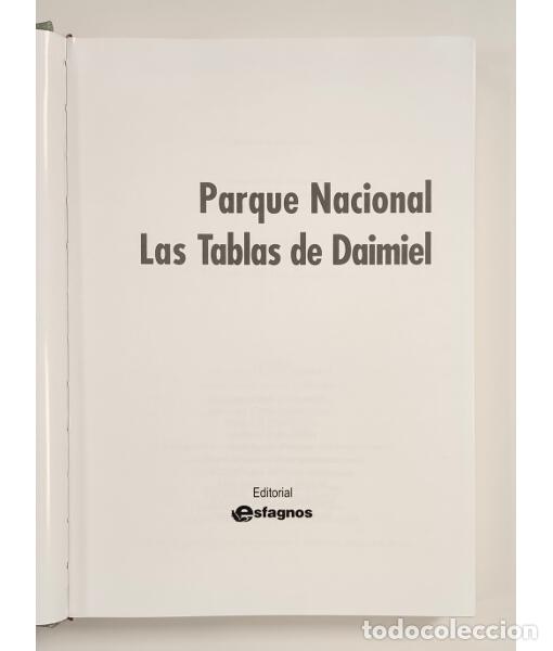 Libros de segunda mano: PARQUE NACIONAL DE LAS TABLAS DE DAIMIEL. VV.AA. Esfagnos. 1998. - Foto 2