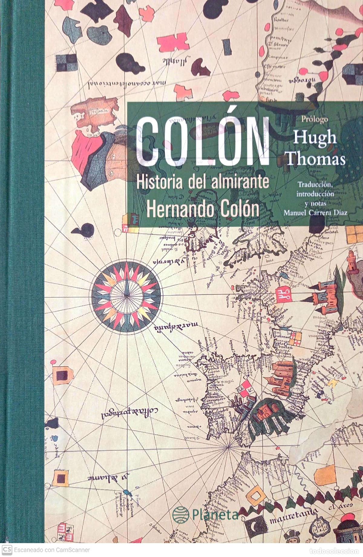 Libros de segunda mano: Historia del Almirante Hernando Col&oacute;n - Foto 1