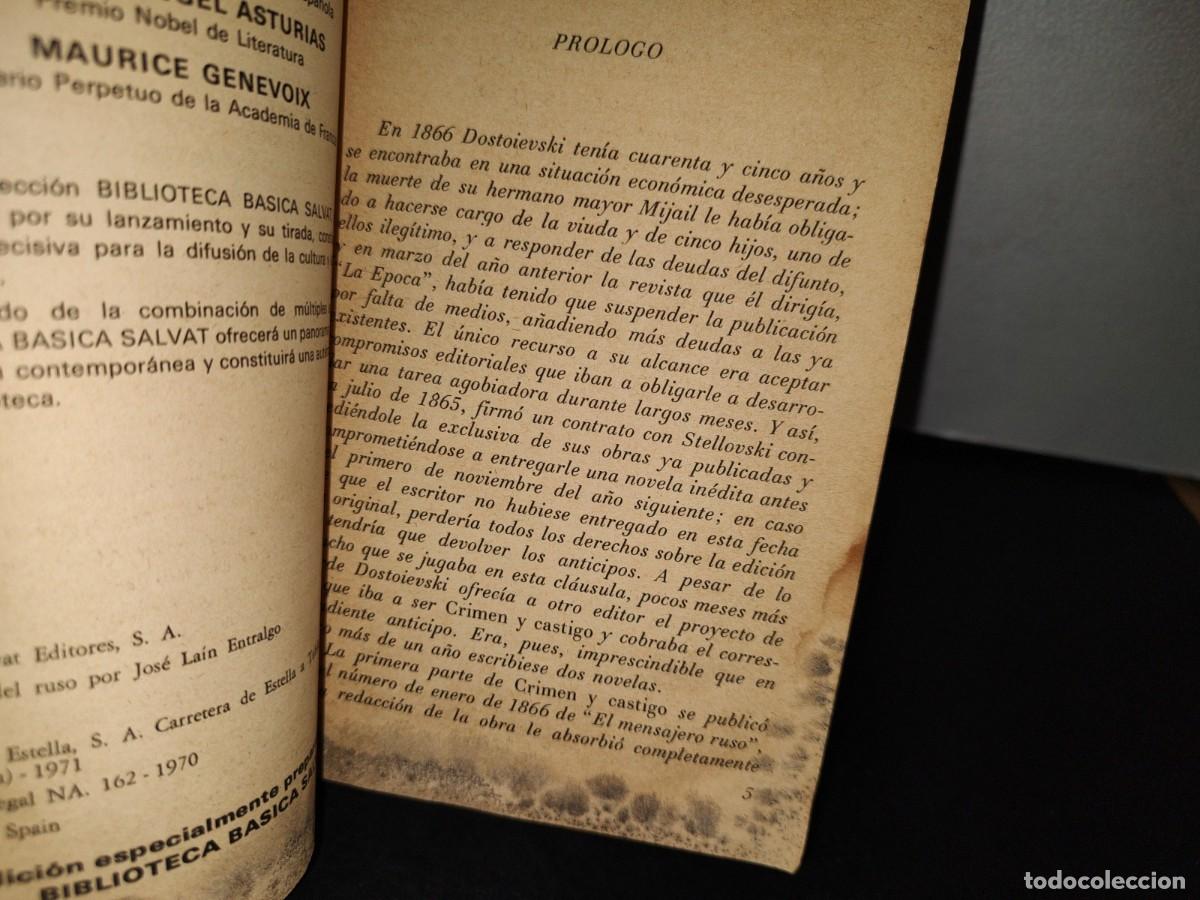 Libros de segunda mano: 44- EL JUGADOR - FEDOR DOSTOIEVSKI - Foto 5
