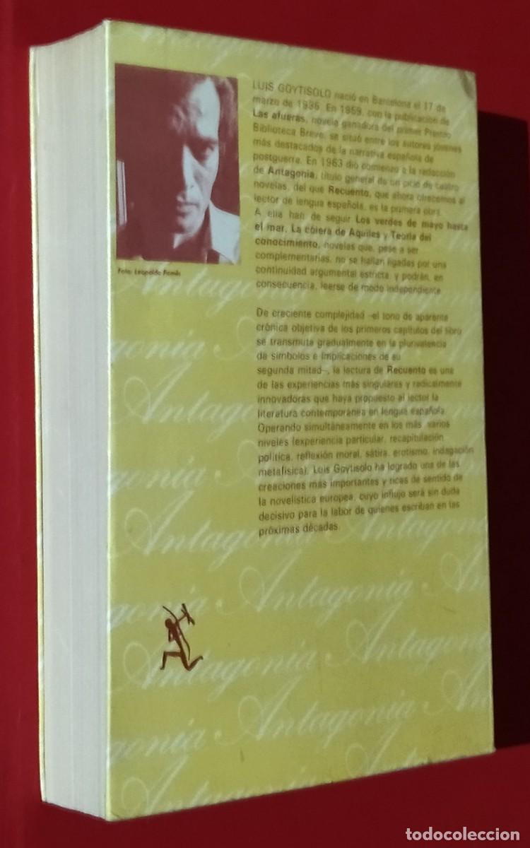 Libros de segunda mano: Recuento. Luis Goytisolo. Buen estado. - Foto 2