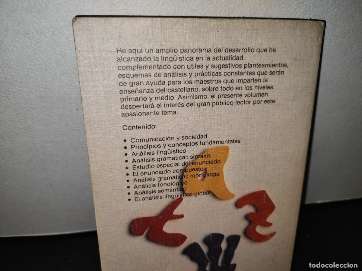 Libros de segunda mano: 44- TEOR&Iacute;A Y PR&Aacute;CTICA DE LA LING&Uuml;&Iacute;STICA MODERNA - MANUEL ORTU&Ntilde;O MART&Iacute;NEZ - Foto 3