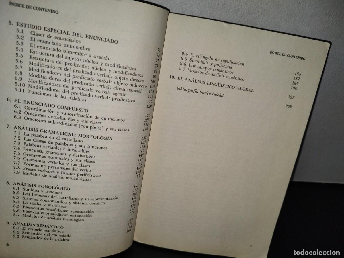 Libros de segunda mano: 44- TEOR&Iacute;A Y PR&Aacute;CTICA DE LA LING&Uuml;&Iacute;STICA MODERNA - MANUEL ORTU&Ntilde;O MART&Iacute;NEZ - Foto 5