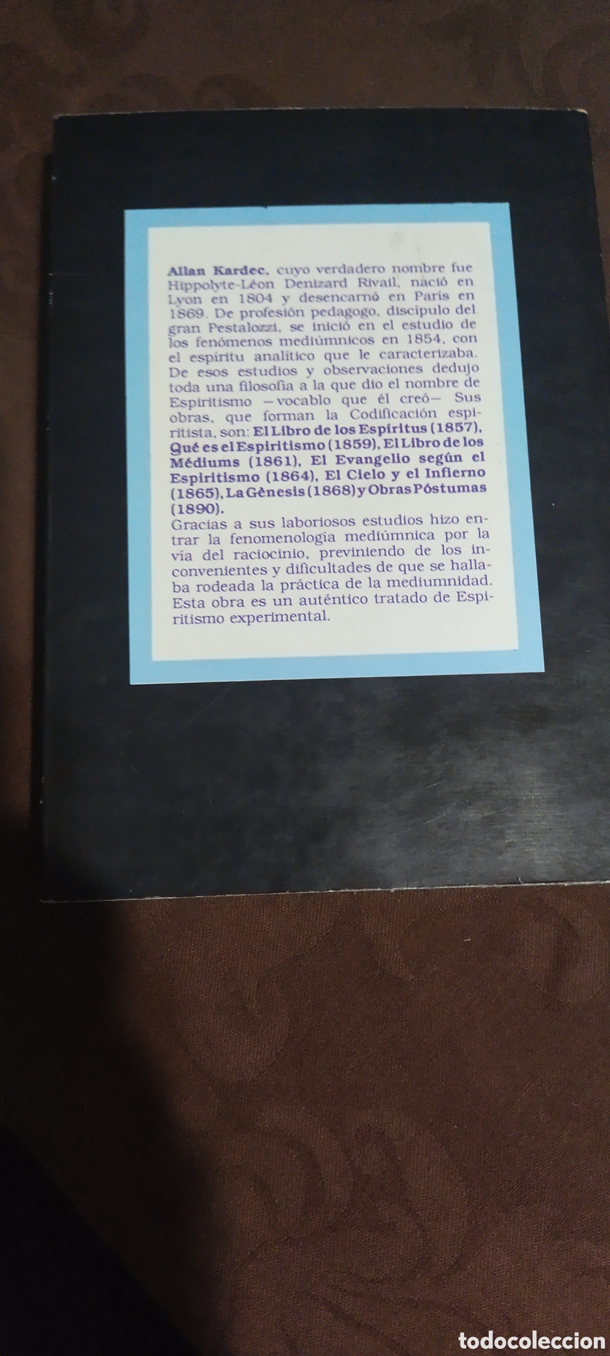 Libros de segunda mano: El libro de los m&eacute;dium o gu&iacute;a de los m&eacute;dium y de las evocaciones - Foto 2