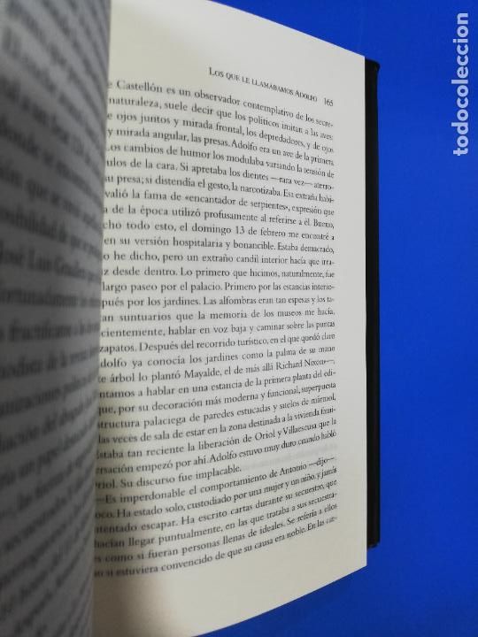 Libros de segunda mano: LOS QUE LE LLAMAMOS ADOLFO. LUIS HERRERO. 2000. PAGS : 313. - Foto 2
