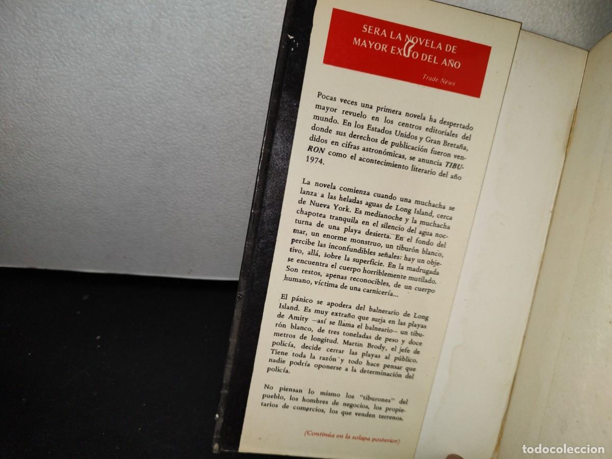 Libros de segunda mano: 45- TIBUR&Oacute;N - PETER BENCHLEY - Foto 3
